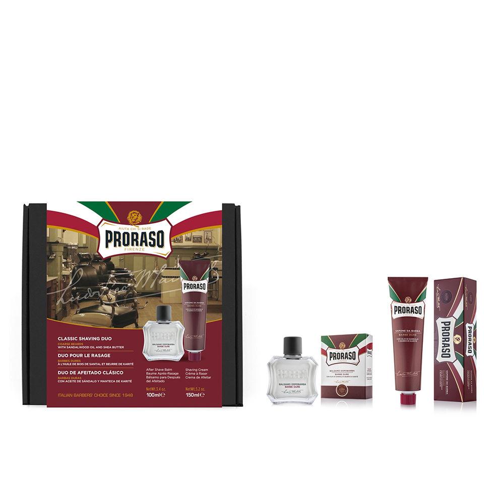 Shaving Set Proraso Barbe Dure 2 Pieces