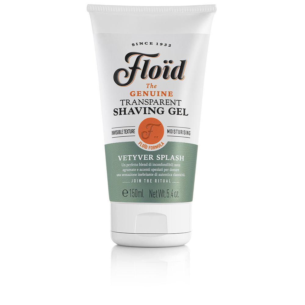 Floïd transparent shaving gel vetyver splash 150 ml