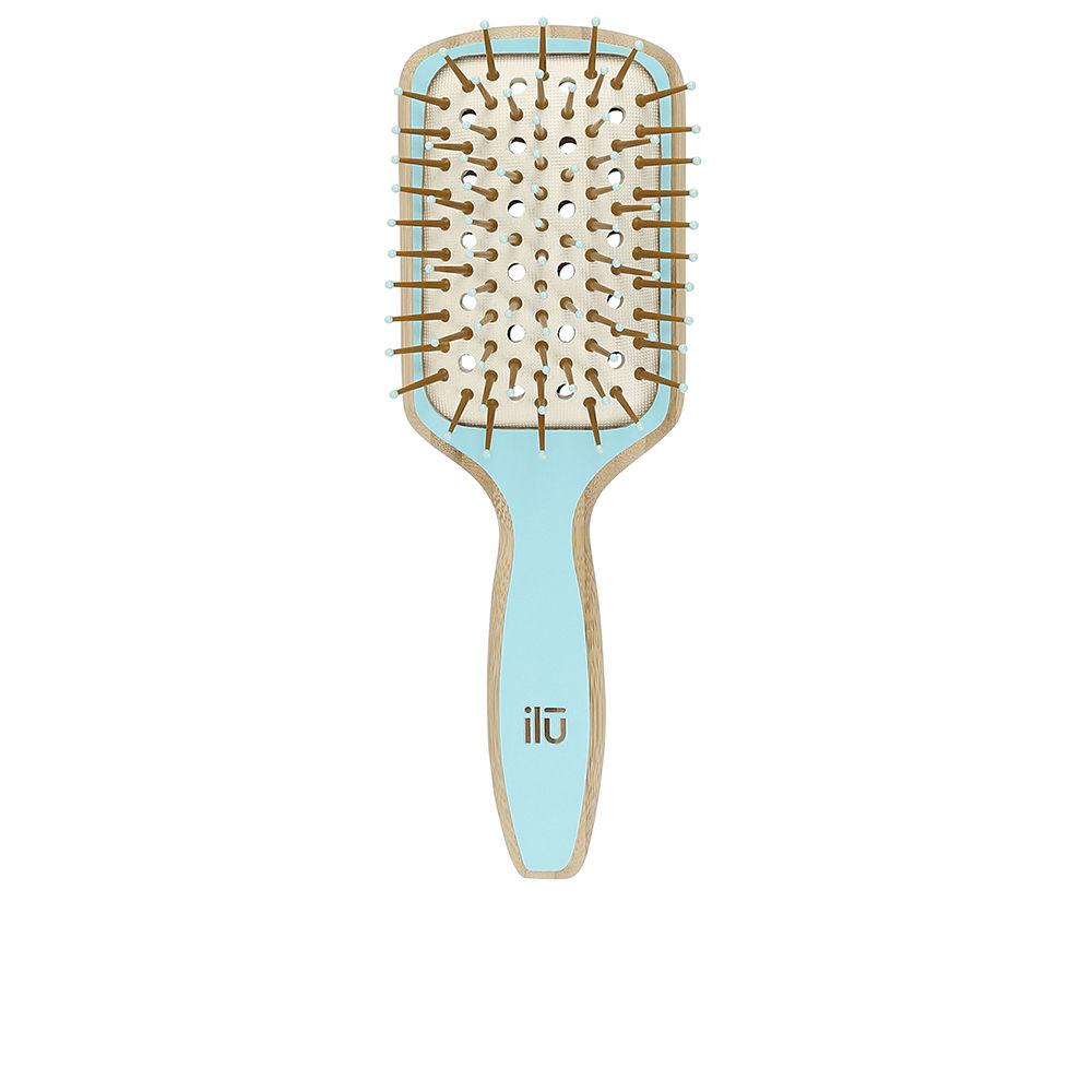 Detangling Hairbrush Ilū Bamboom Squared Blue