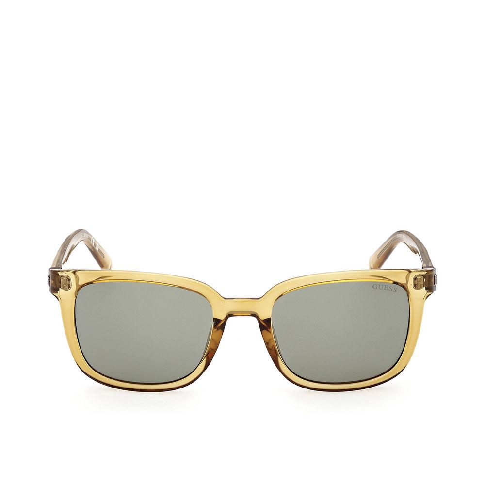 Sunglasses Guess Gu00065 col. 41n Uomo Squadrata Giallo