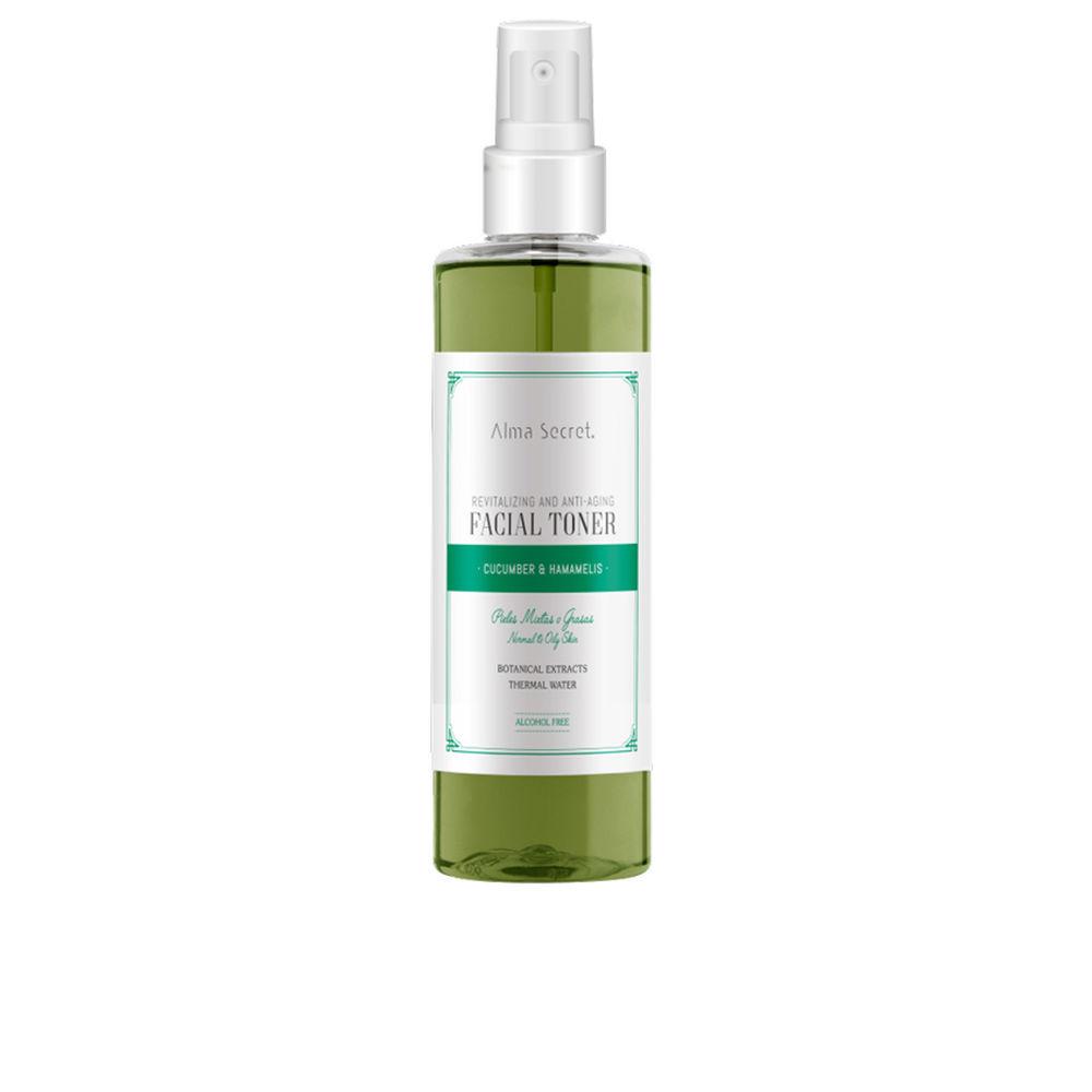 Revitalizing and anti-aging Facial Toner with cucumber & witch hazel 200 ml