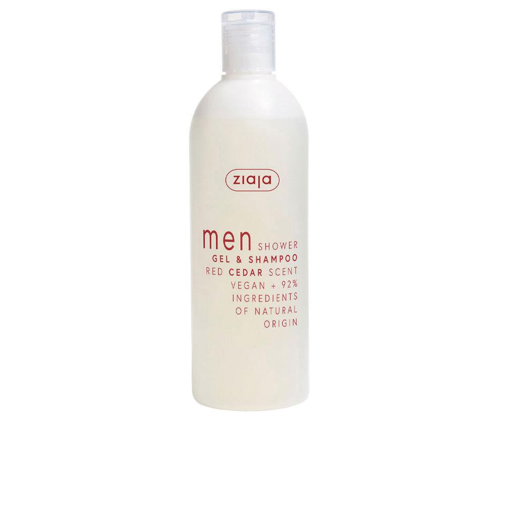 Men shower gel and red cedar shampoo 400 ml