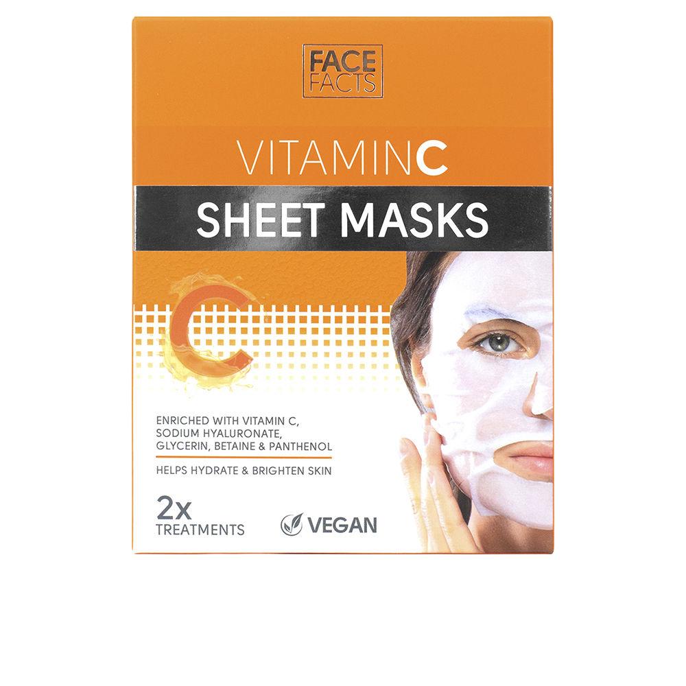 Vitaminc sheet masks 2 x 20 ml