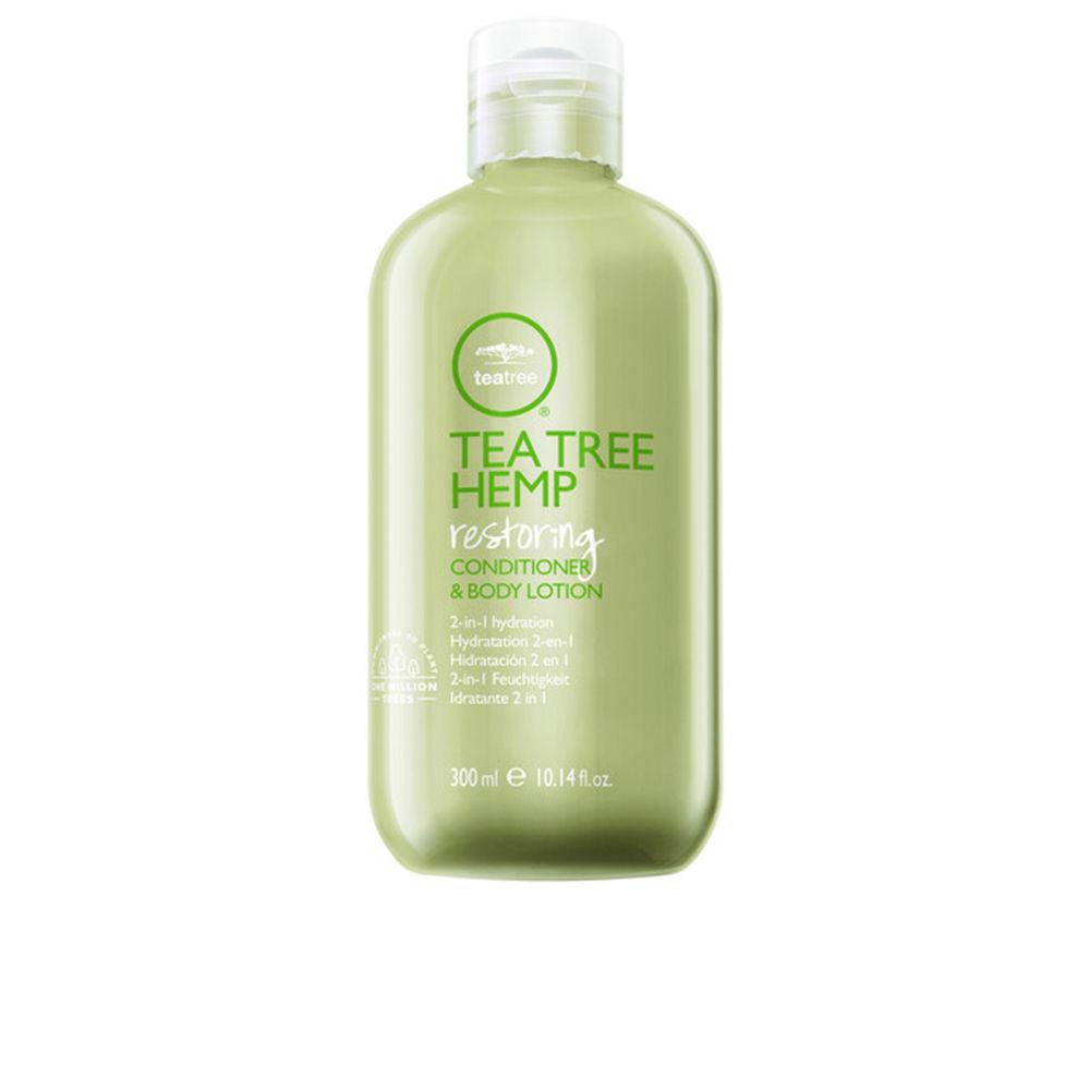 Tea Tree Hemp Restoring Conditioner & Body Lotion 300 Ml