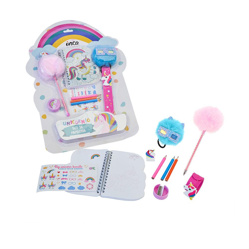 Unicorn Stationery Lot 8 pz