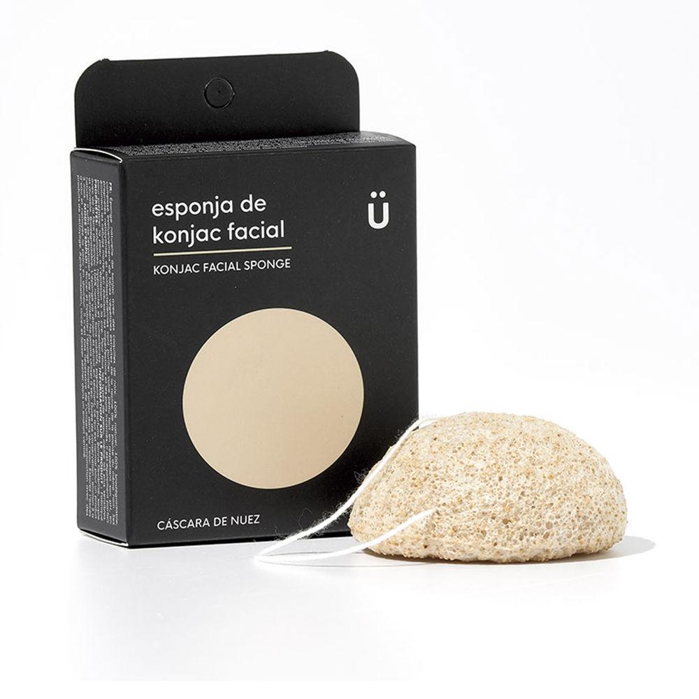 Konjac facial Sponge walnut shell 15 gr