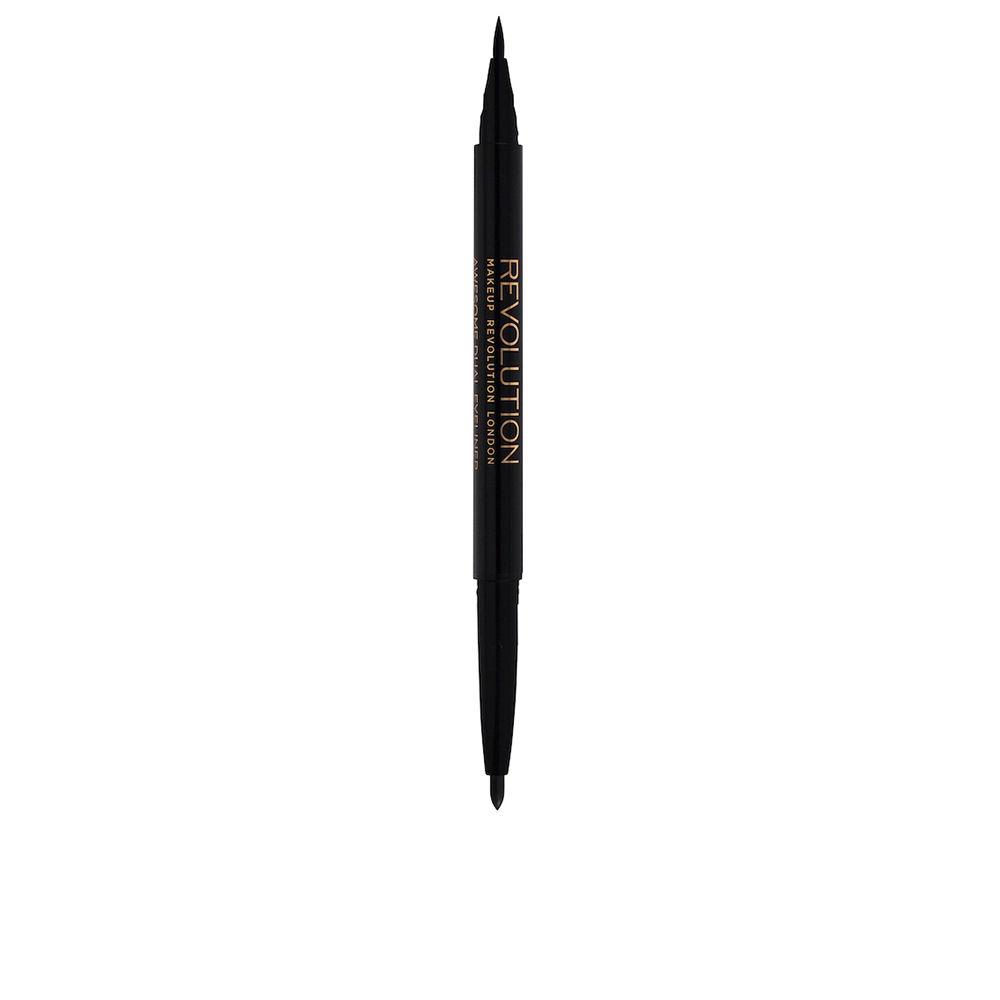 Dual Eyeliner felt & kohl #black