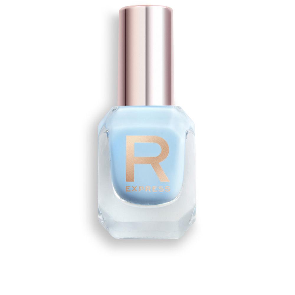 High Gloss nail varnish #aqua blue