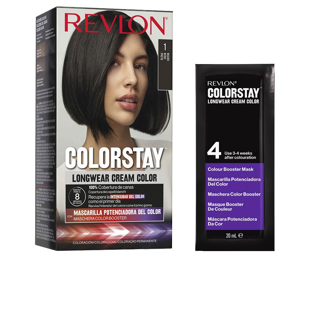 Permanent Dye Revlon Colorstay Black Nº 1