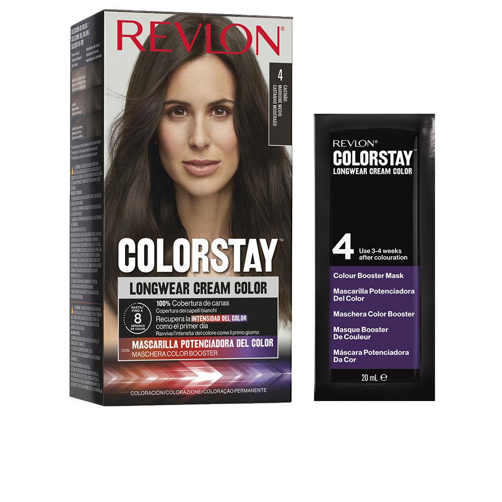 Permanent Dye Revlon Colorstay Brown Nº 4