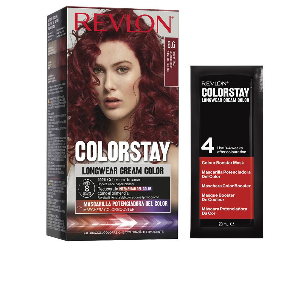 Permanent Dye Revlon Colorstay Nº 6.6 Red