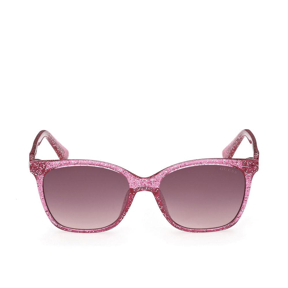 Sunglasses Guess Gu9238 col. 74f Bambino Squadrata Rosa Glitter