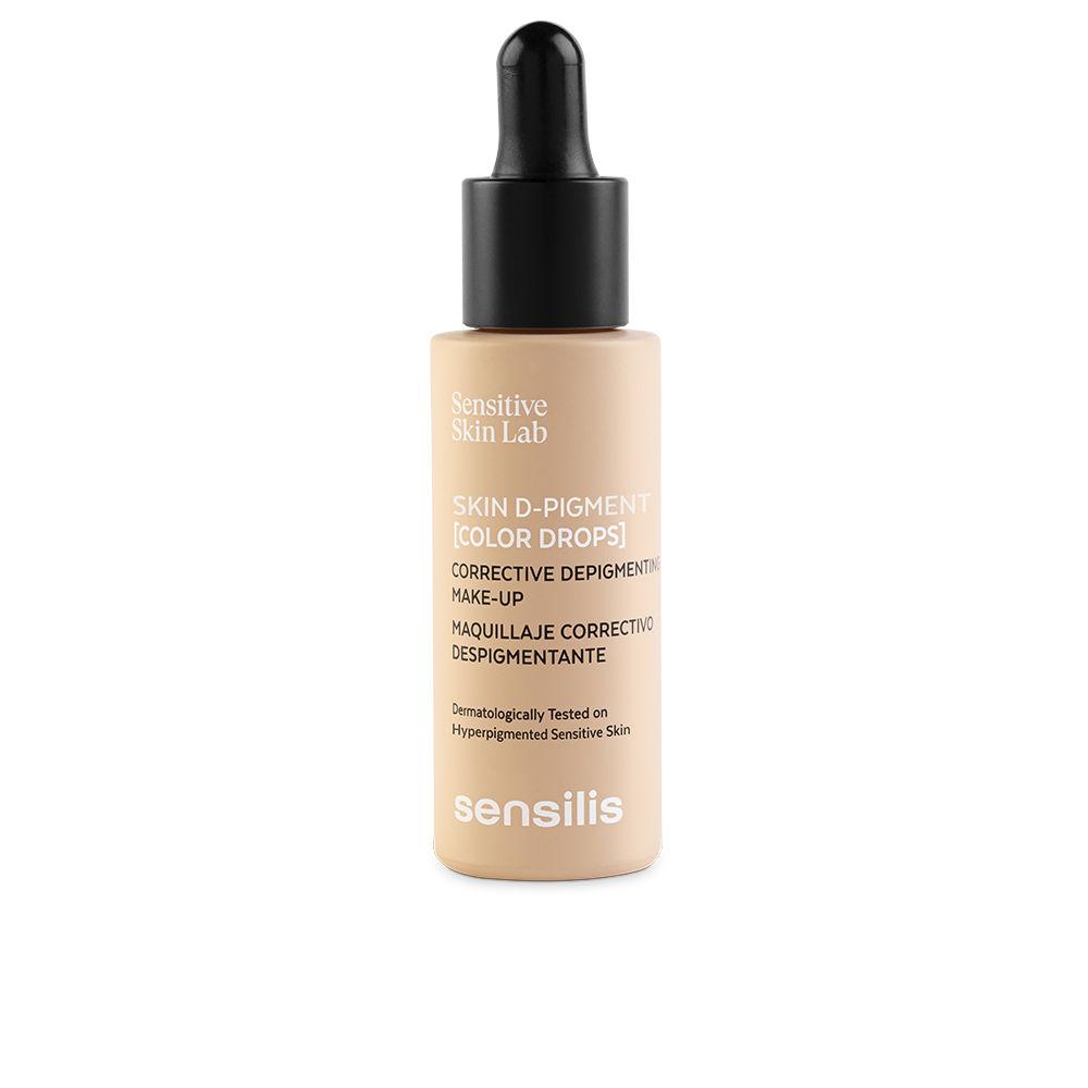 Facial Corrector Sensilis Skin D-Pigment Color Drops Beige Dore 30 Ml