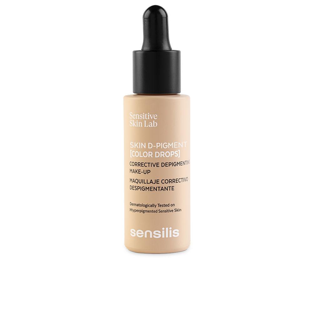 Facial Corrector Sensilis Skin D-Pigment Color Drops Peche rose 30 ml