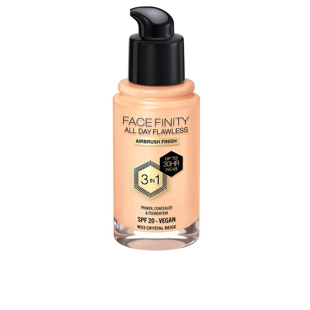 Facefinity All Day Flawless 3 In 1 foundation #W33-crystal beige