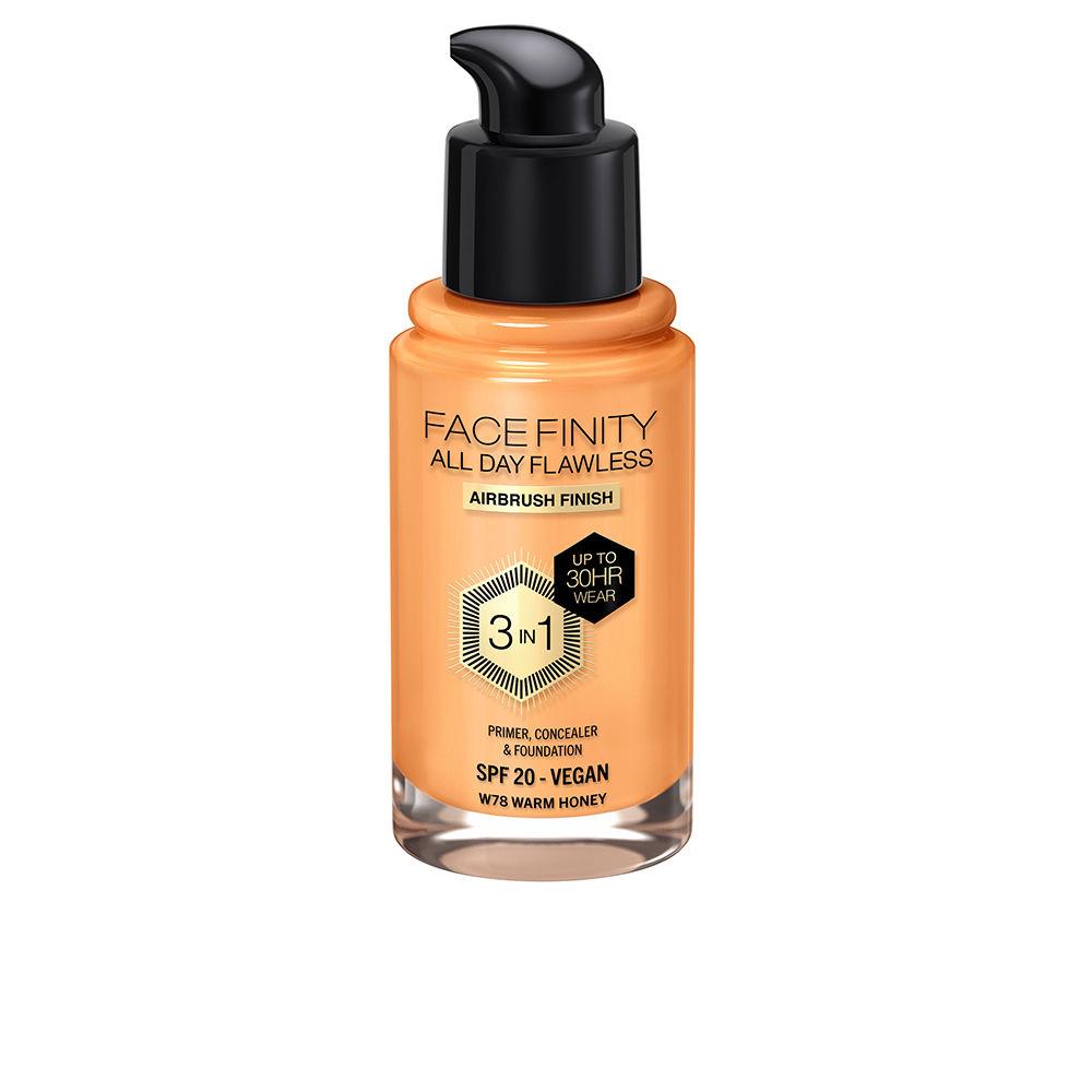 Facefinity All Day Flawless 3 In 1 foundation #W78-warm honey