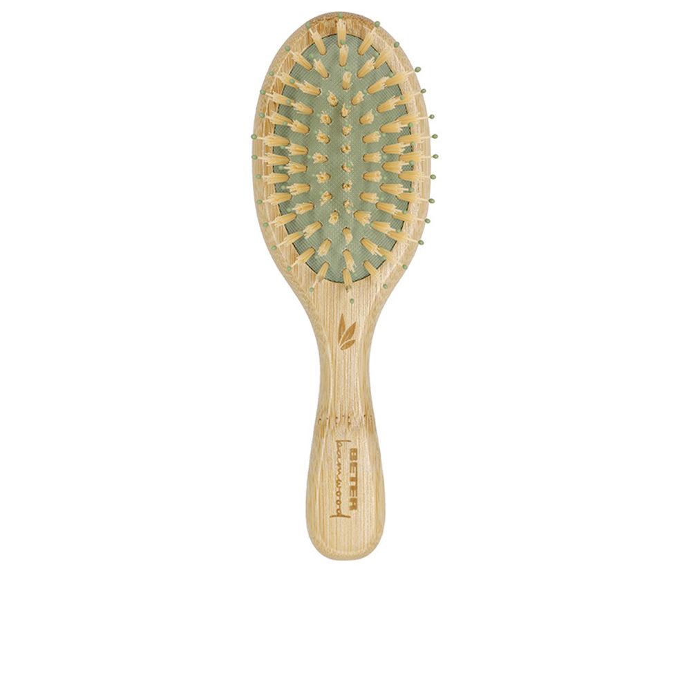 Bamwood small brush with nylon bristles and balls 1 u