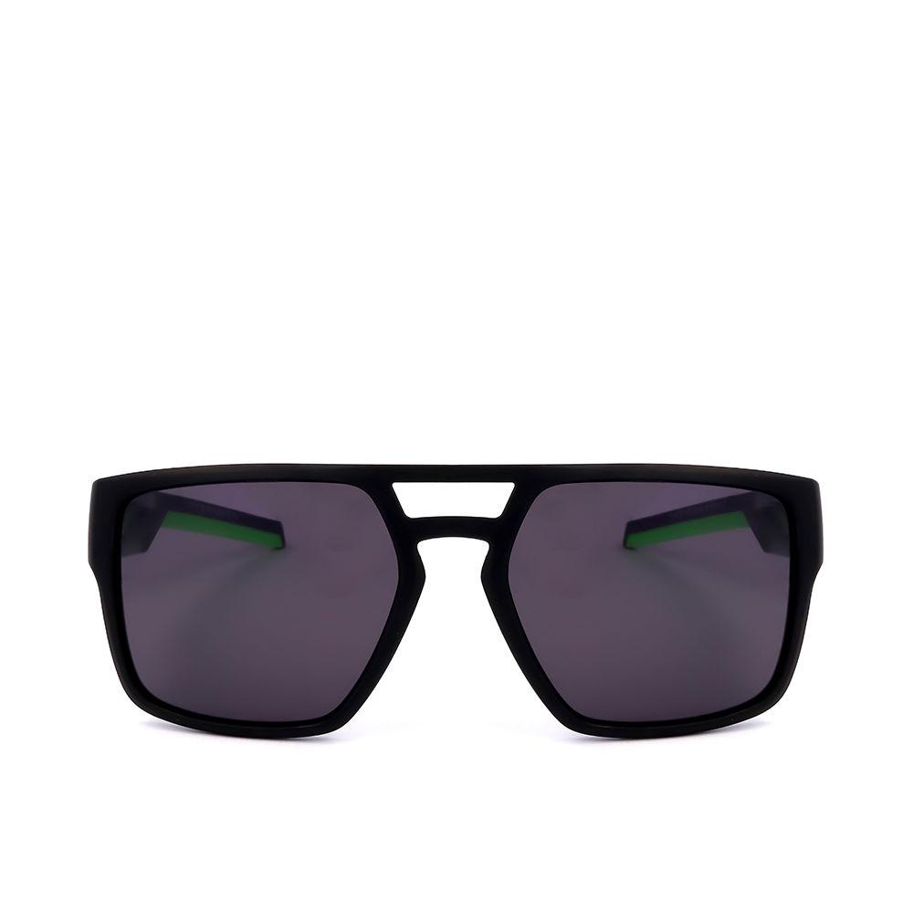 Rectangle Matte Black Grey Sunglasses