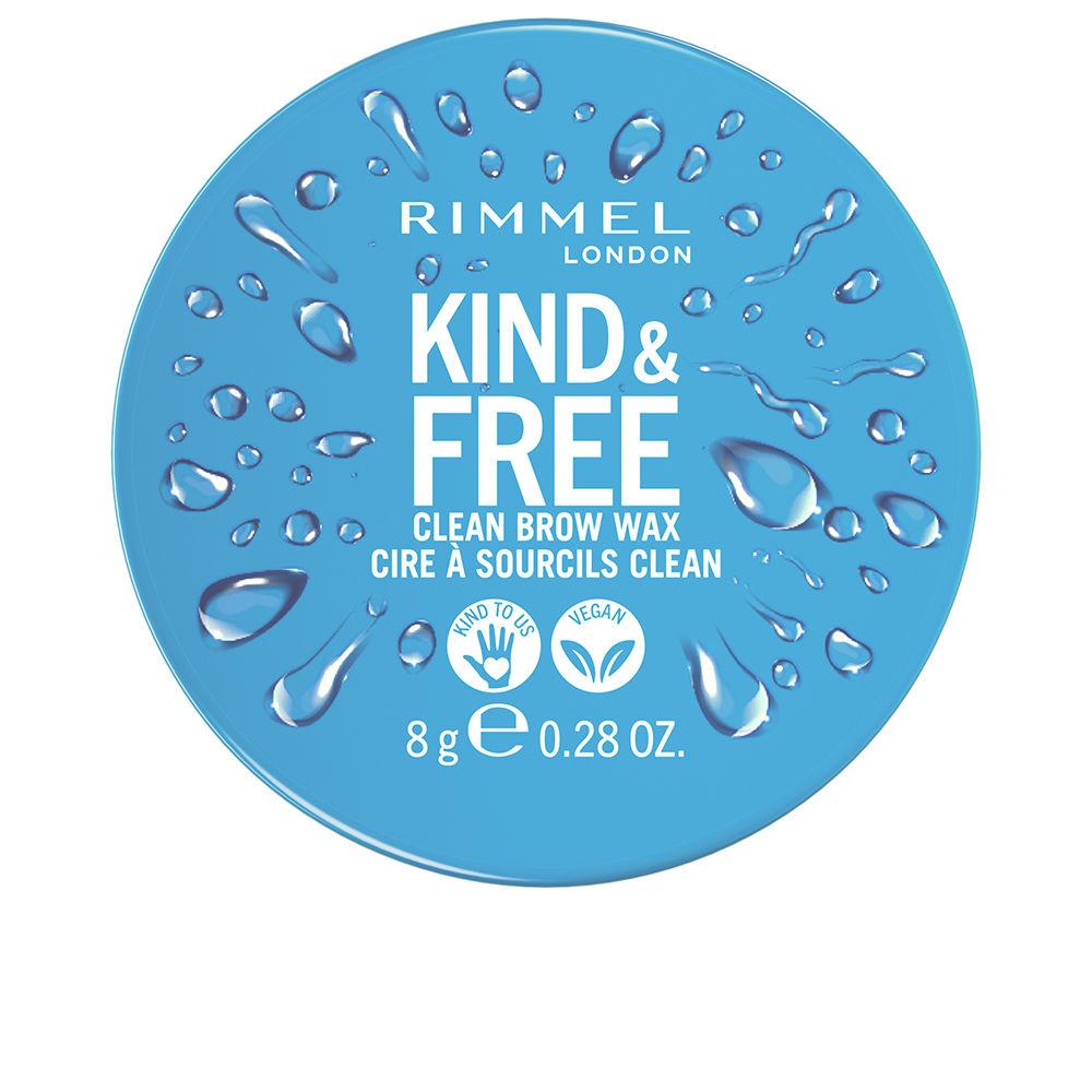 Eyebrow Make-up Rimmel London Kind & Free Eyebrows Nº 001 Clear 8 g