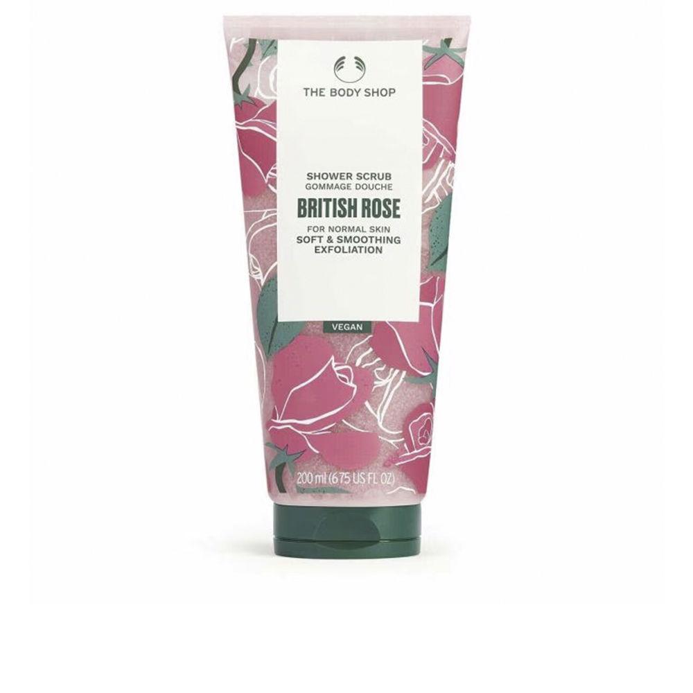 British Rose Shower Scrub 200 Ml