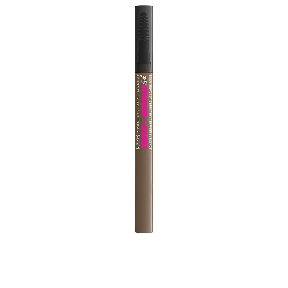 Eyebrow Volumising Gel NYX Zero To Brow Nº 02 Ash Brown 2 Ml