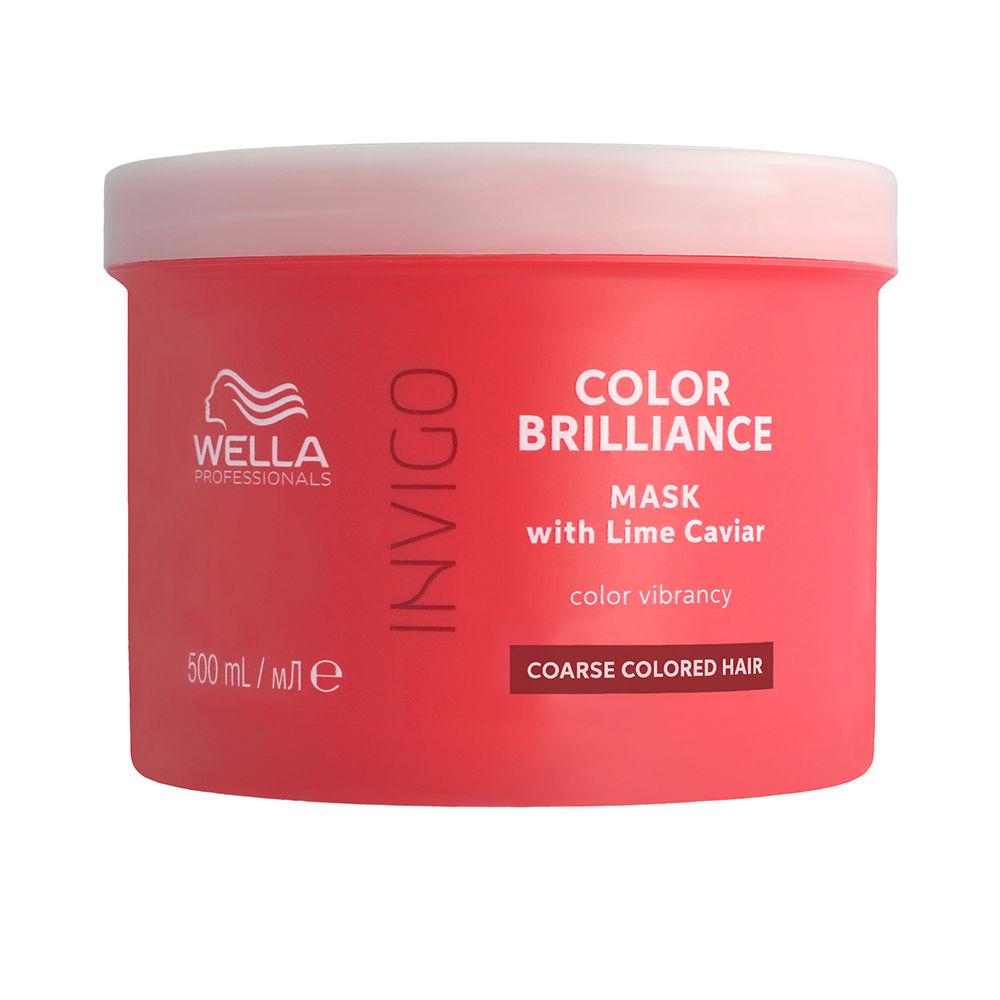 Revitalising Mask Wella Invigo Color Brilliance Coloured Hair Thick hair 500 ml