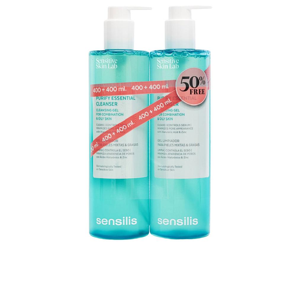 Facial Cleansing Gel Sensilis Purify Essential 2 x 400 ml