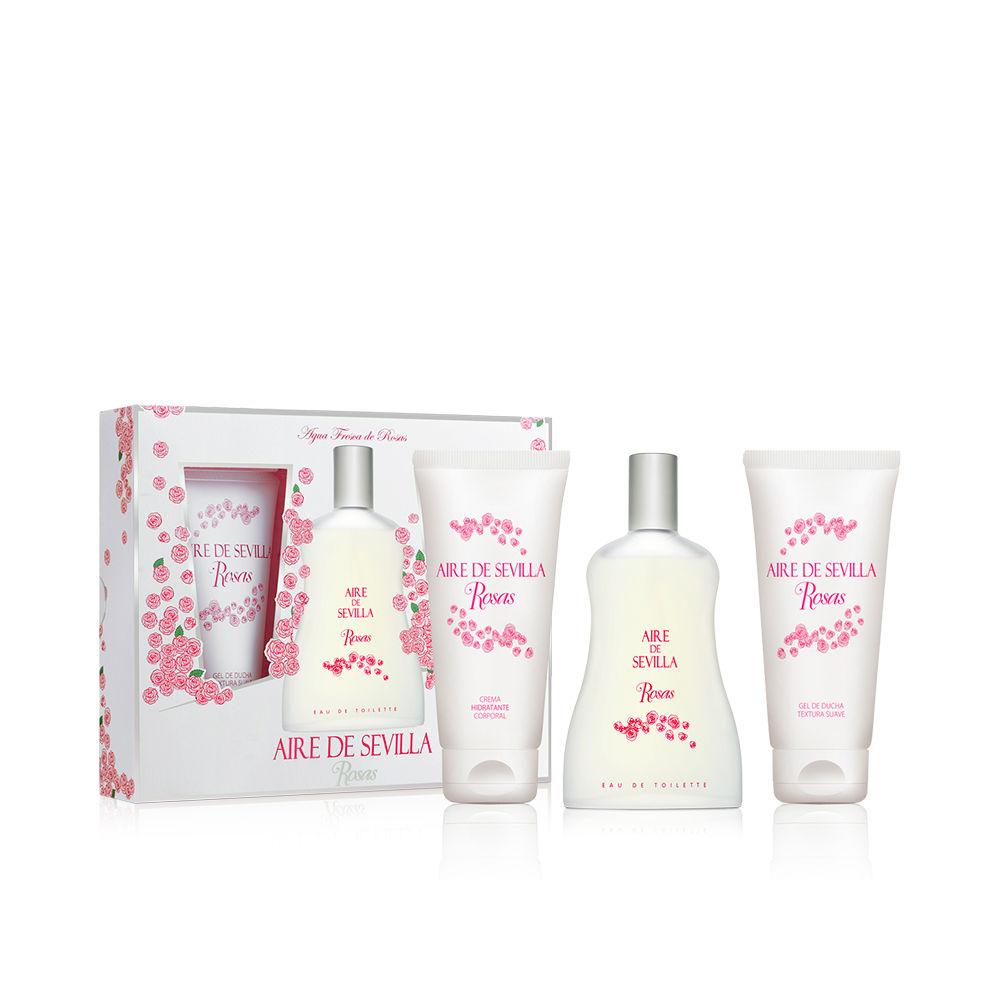 Women's Perfume Set Aire Sevilla Roses 3 Pieces