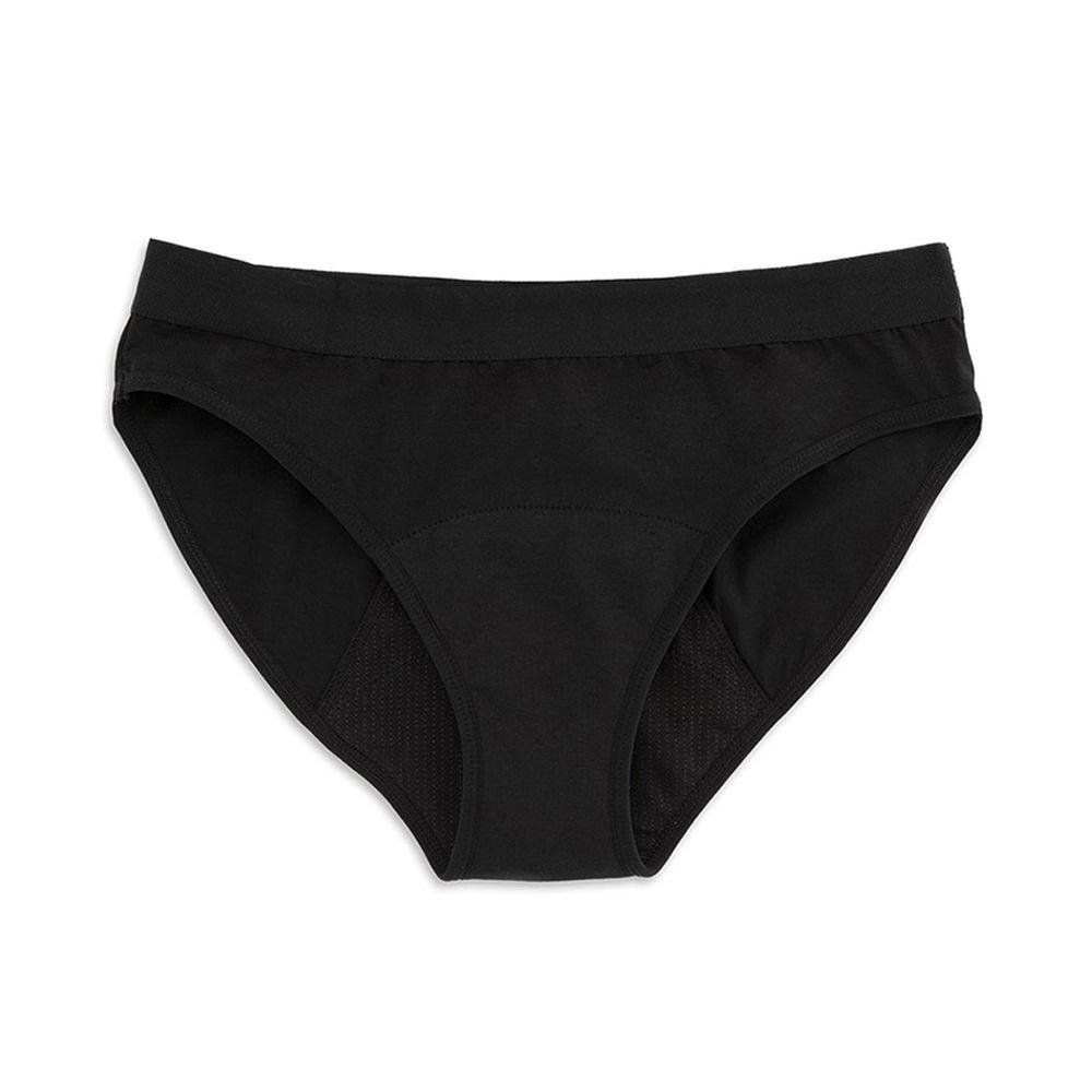 Kiwitas Classic Sporty menstrual panties black #S