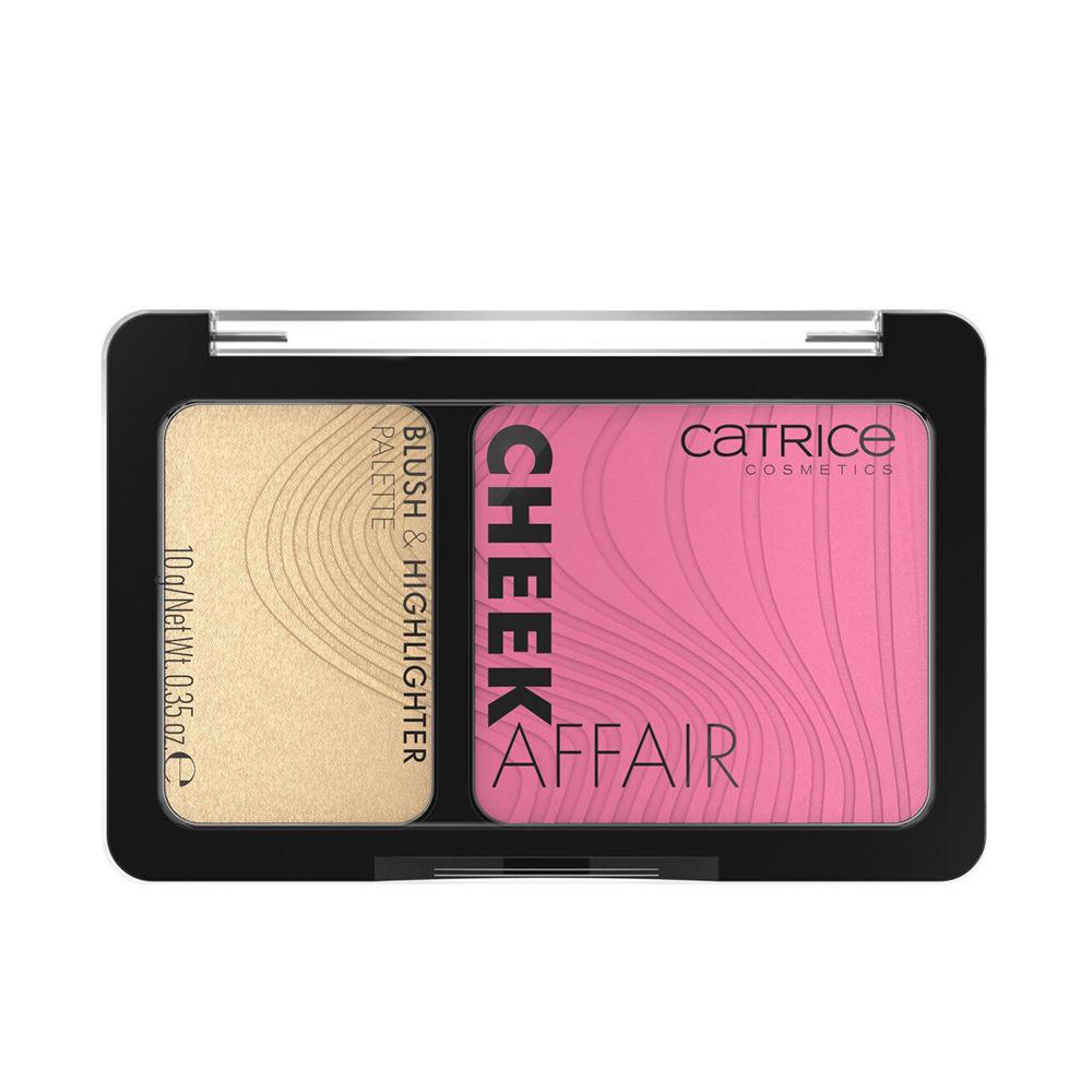 Cheek Affair Blush & Highlighter Palette #010-love At First Swipe