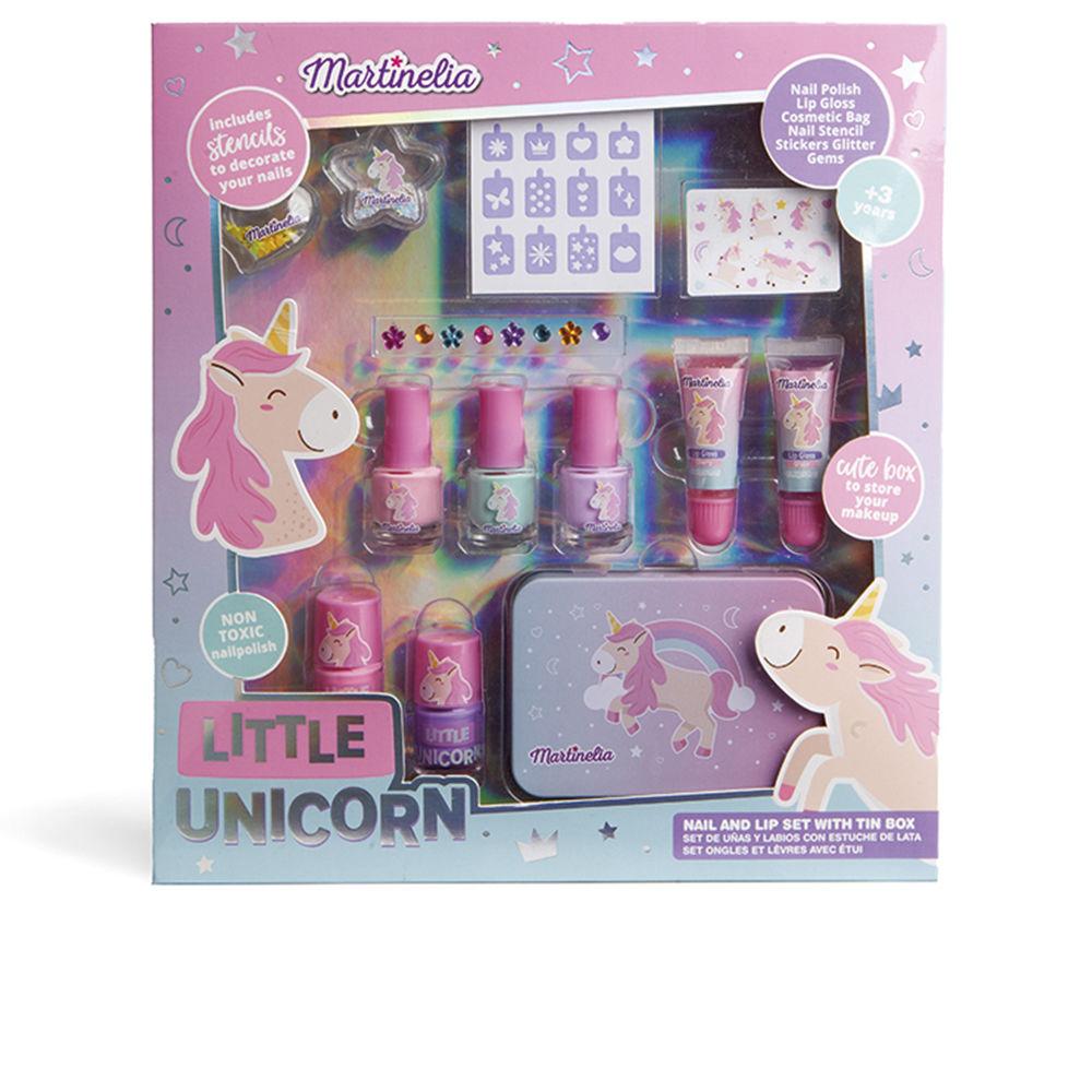 Little Unicorn NAIL&LIP With Tin Box set 13 pz