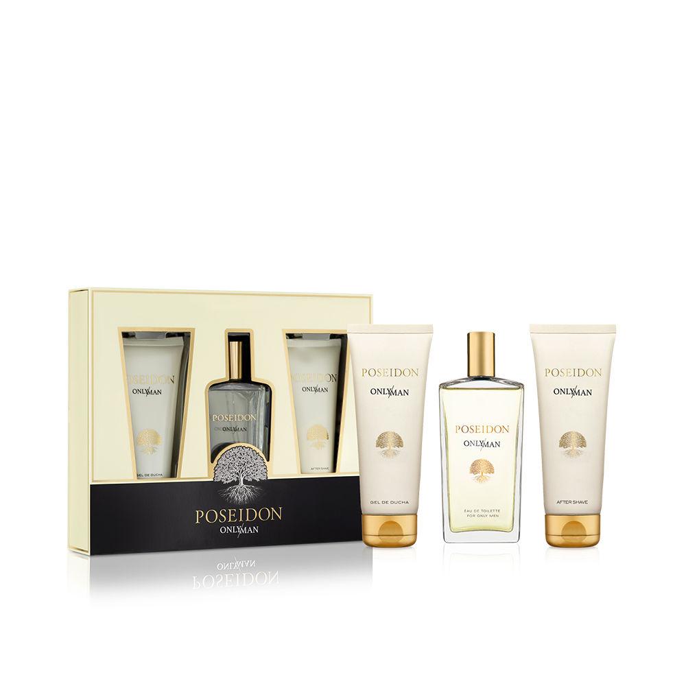 Men's Perfume Set Poseidon EDT Only Man 3 Pieces