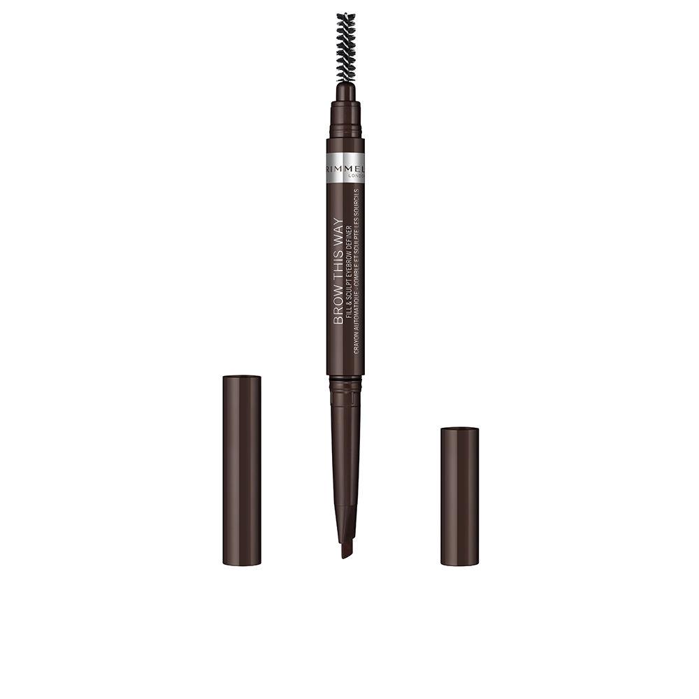 Eyebrow Pencil Rimmel London Brow This Way Nº 03 Dark Bown 0,25 G