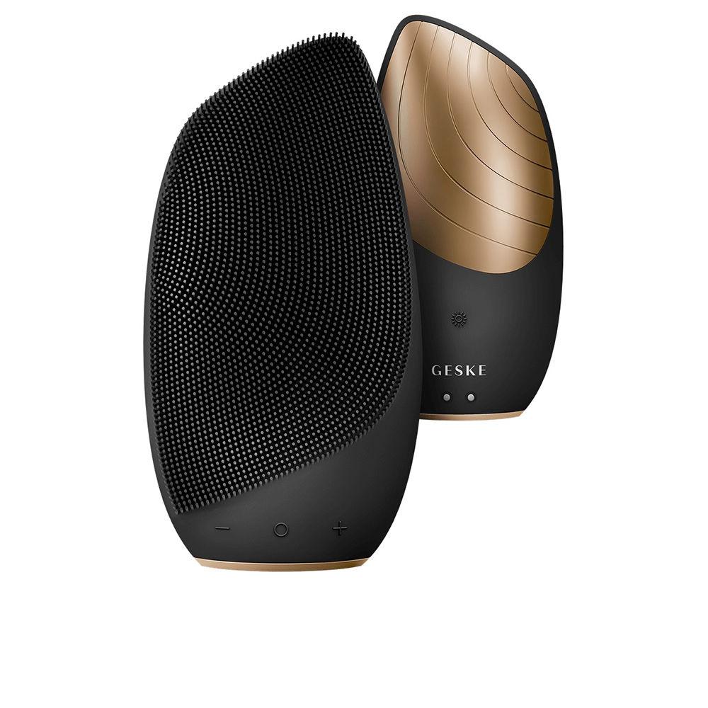 Cleansing Facial Brush Geske SmartAppGuided Black 6 In 1