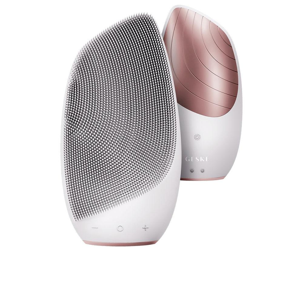 Cleansing Facial Brush Geske SmartAppGuided White 6 in 1