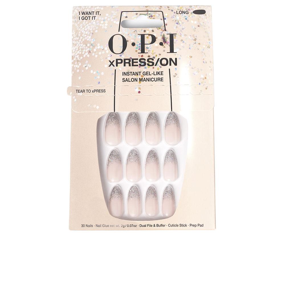 Opi xPRESS/ON Artificial Nails Nail Art #I Want It, I Got It