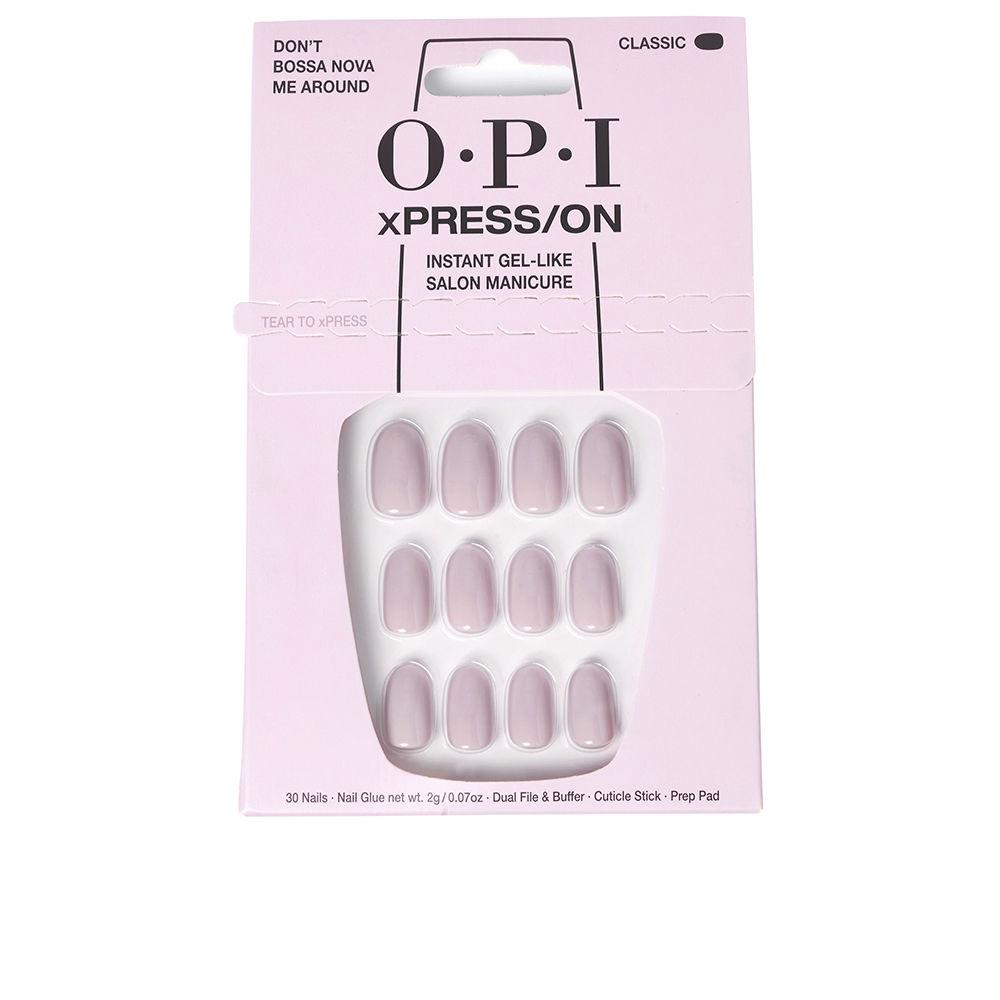 Opi xPRESS/ON Artificial Nails Iconic Shades #Don't Bossa Nova Me Around