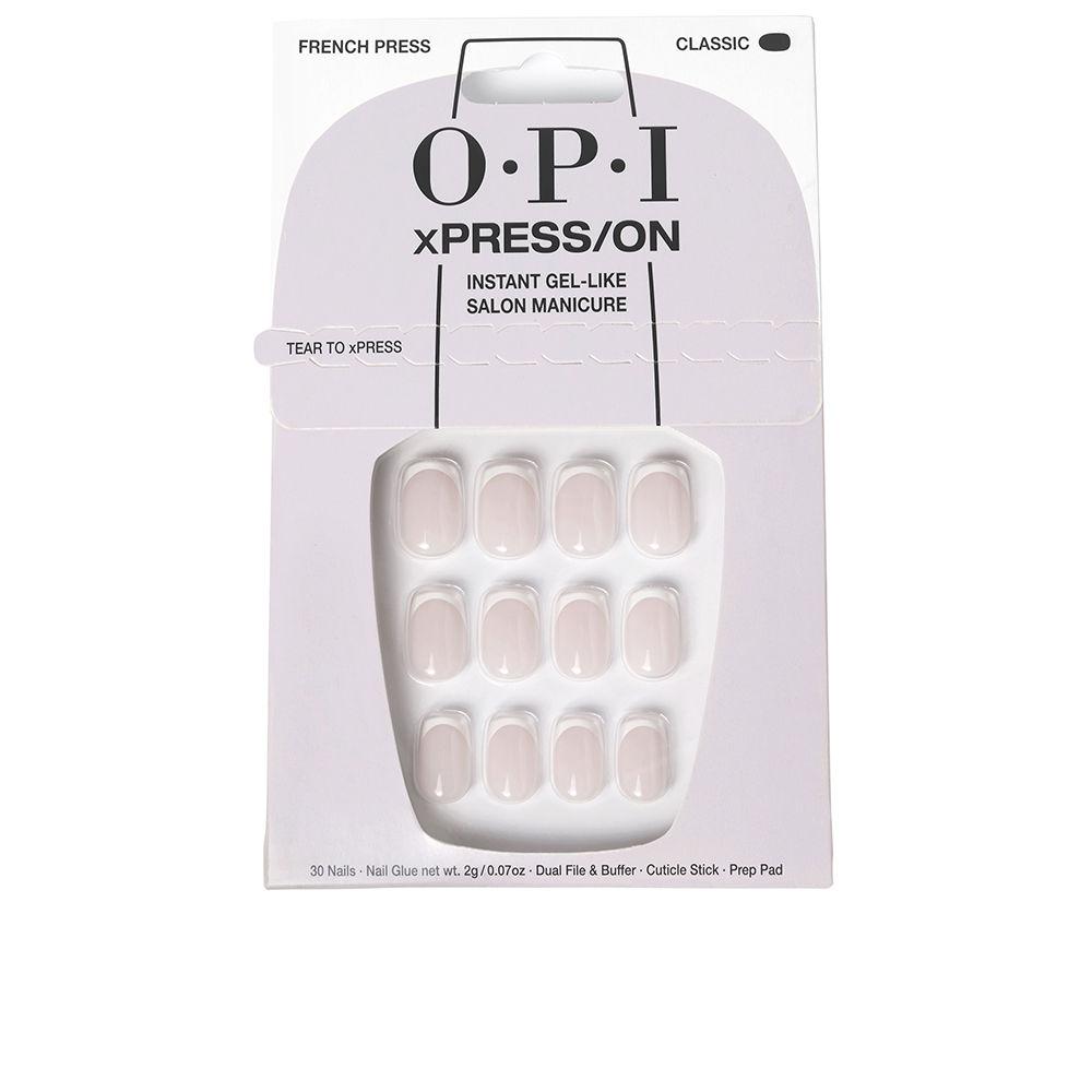 Opi xPRESS/ON Artificial Nails Nail Art #French Manicure