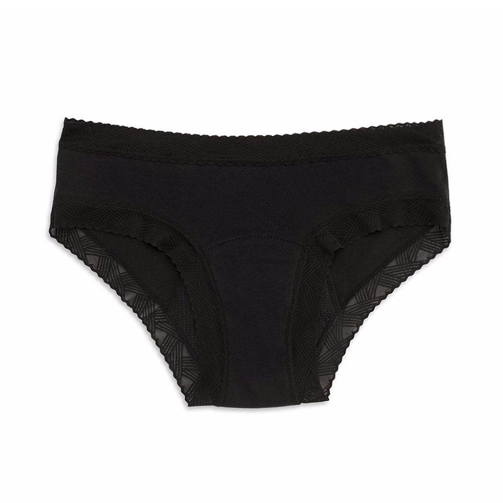 Kiwitas Double Blonda menstrual panties black #S