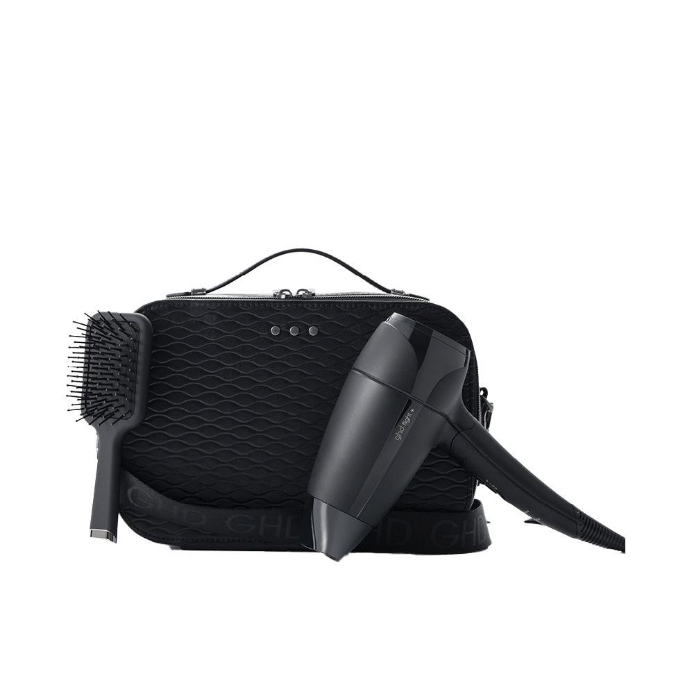 ghd flight+ travel hair dryer gift set iced luxe collection 3 u