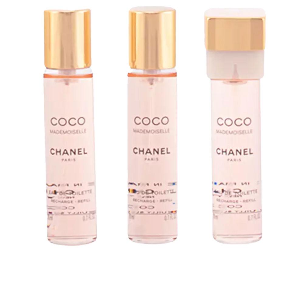 Coco Mademoiselle eau de toilette twist & spray 3 refills 3 x 20 ml