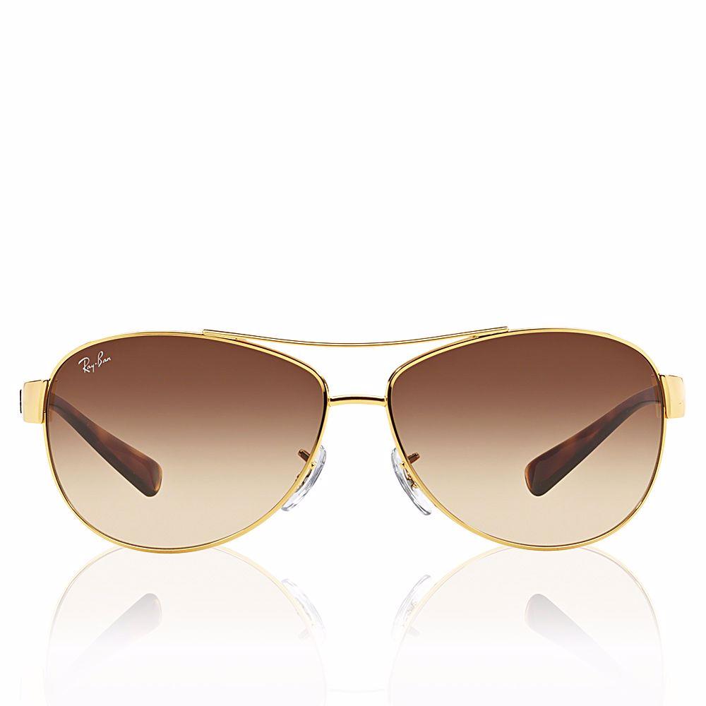 Aviator Gold Brown Gradient Sunglasses