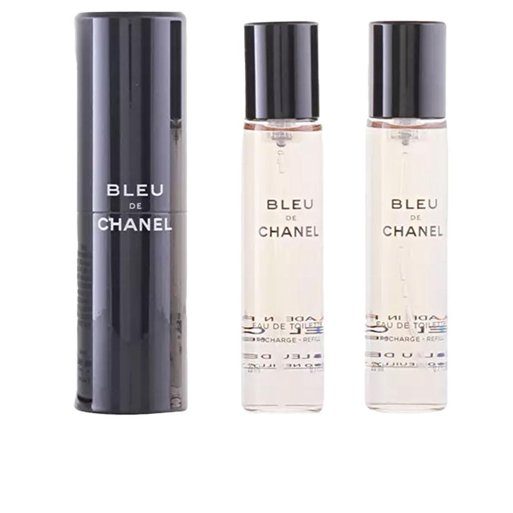 Bleu Eau De Toilette Refillable Spray 3 X 20 Ml