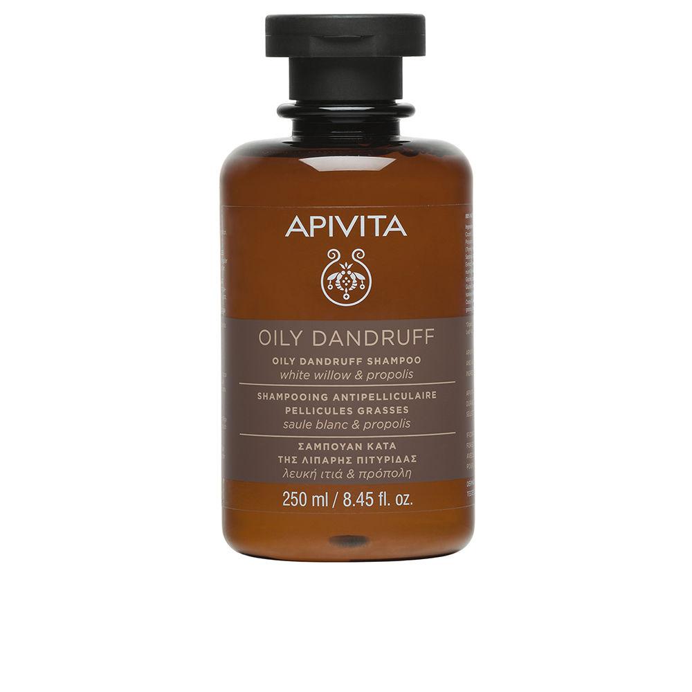 Apivita Greasy ANTI-DANDRUFF Shampoo with salicylic acid (white willow) and propolis 250 ml