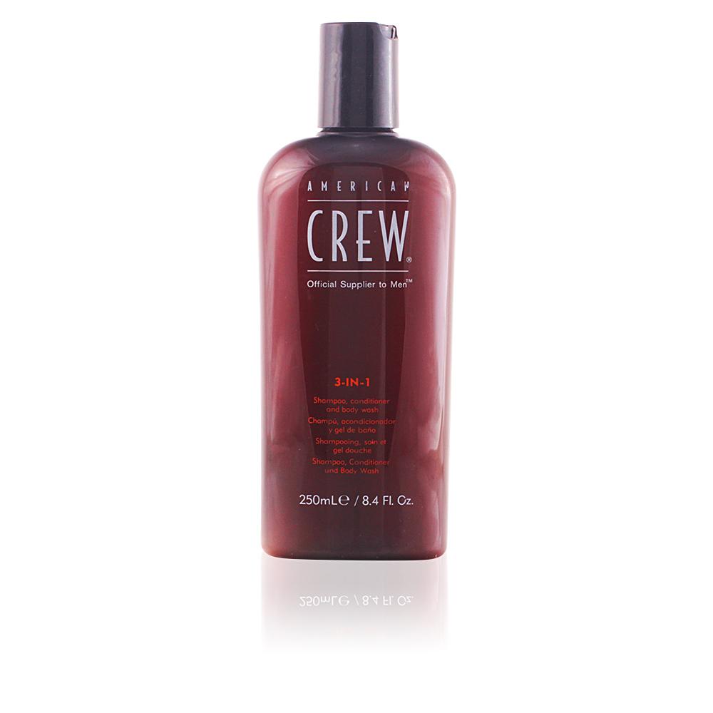 Crew 3 In 1 shampoo, conditioner & body wash 250 ml