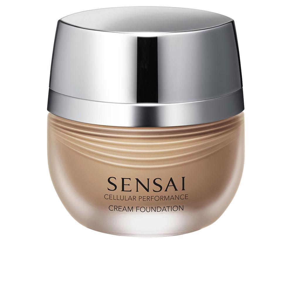 Fluid Foundation Make-up Cellular Performance Sensai CF24-Amber Beige Spf 15 (30 ml)