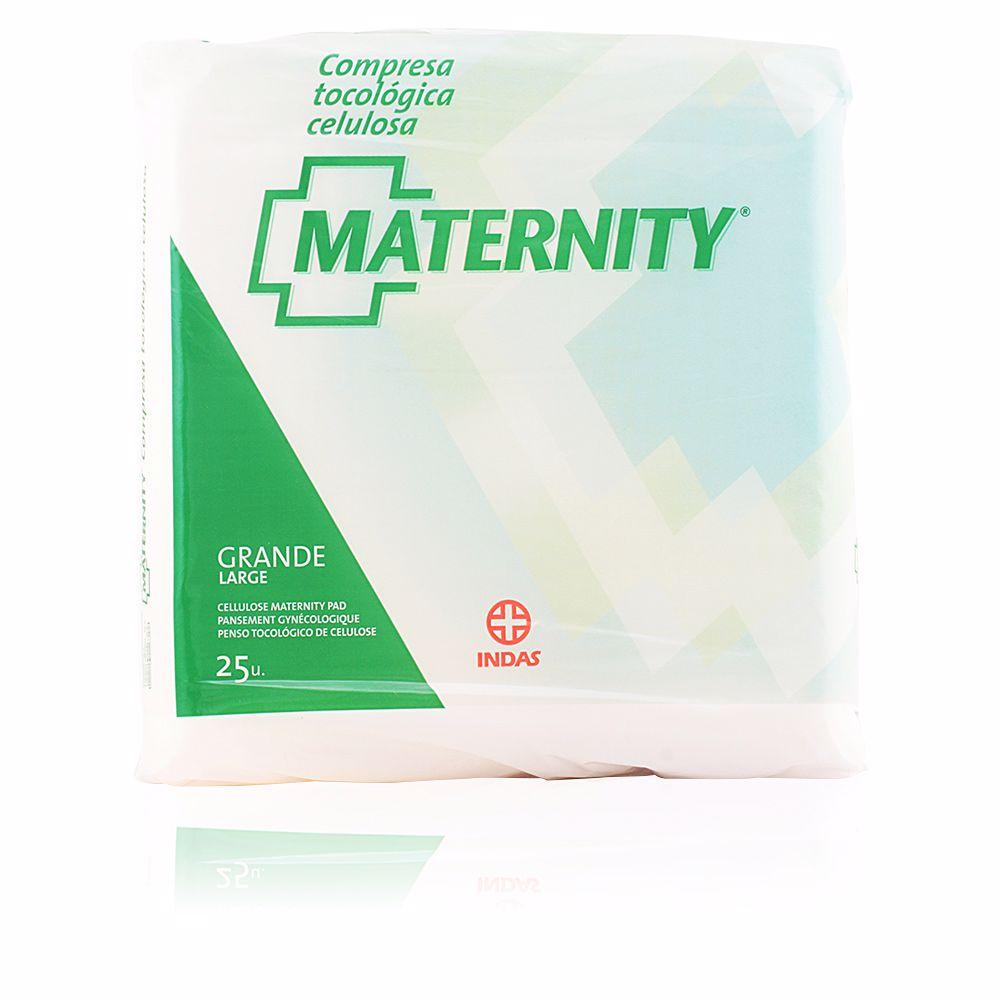 Maternity compresa celulosa anatómica grande 25 u