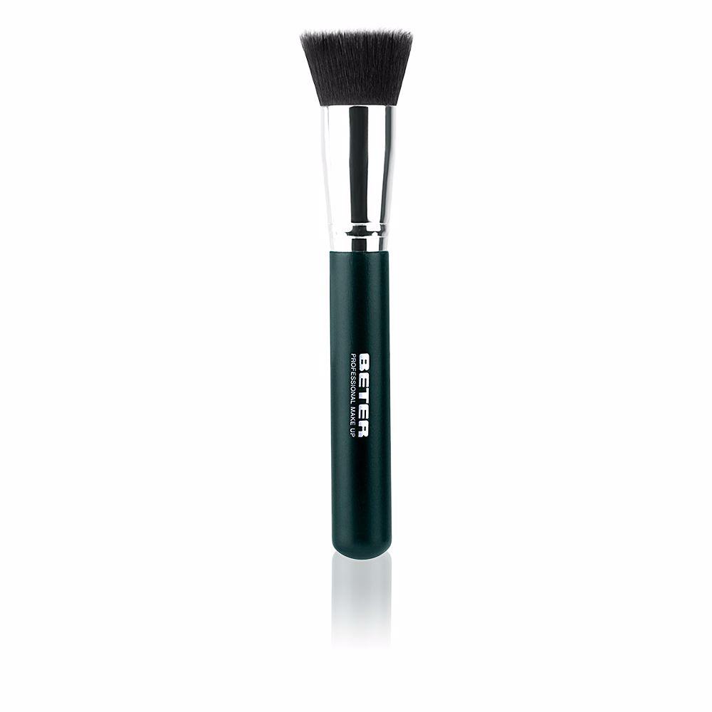 Makeup Brush flat kabuki synthetic hair 17 cm