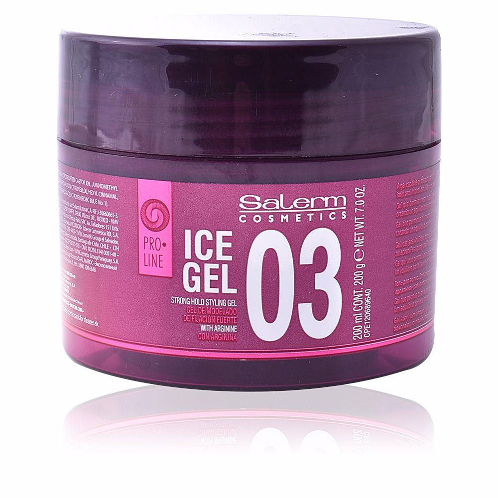 Firm Hold Hair Styling Salerm Proline 03 Ice Gel Salerm 8420282038898 (200 ml) (200 ml)