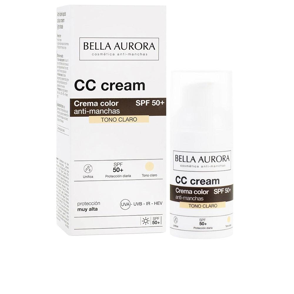 Anti-Brown Spot Cream CC Cream Bella Aurora 2526113 Light Tone 30 ml